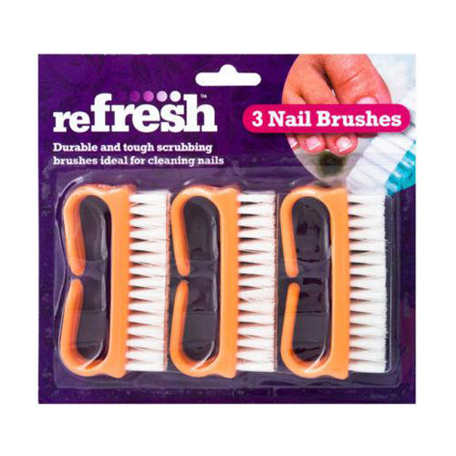 Soft Nail Scrubbing Brushes for Manicure and Pedicure