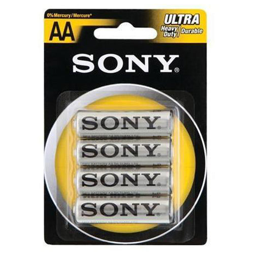 Sony R6 Ultra Heavy Duty AA Size Batteries