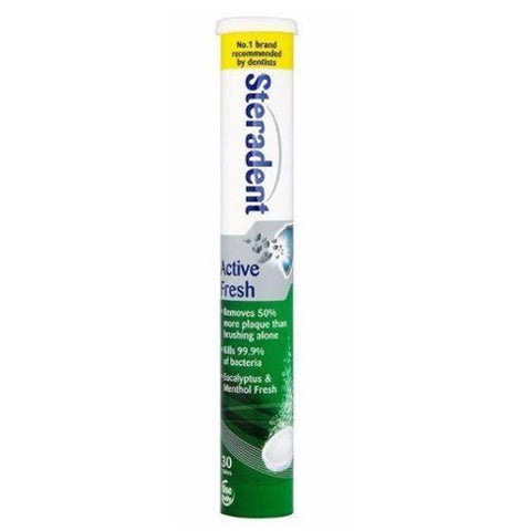Steradent Active Fresh Daily Cleaner for Cleaning Dentures
