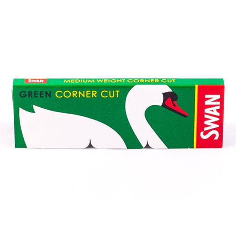 Swan Green Cut Corners Standard Cigarette Rolling Papers