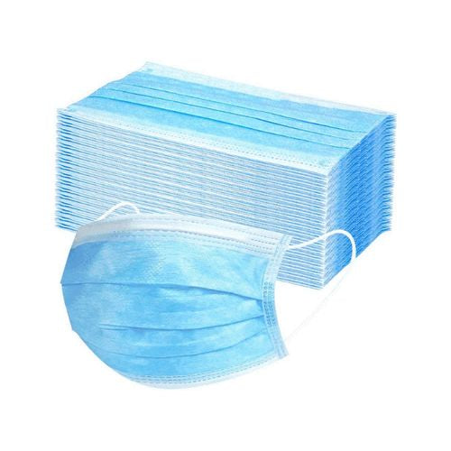 Disposable Civilian 3 Ply Face Mask - Box of 50
