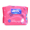Ultrex Ultra Slim Sanitary Pads with Ultra Fit Wings 10 Pack
