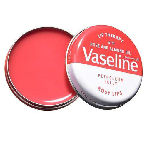 Rosy Lips Flavour Vaseline 20g Lip Therapy Pocket Size Tin