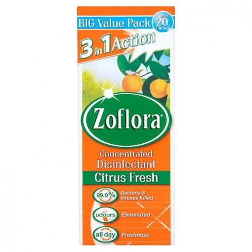 Zoflora Concentrated Disinfectant Citrus Fresh 500ml
